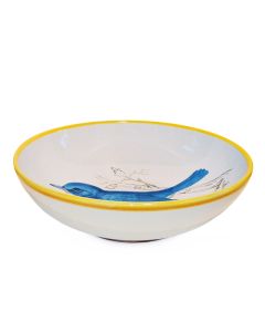 Italian serving bowl from the Joy Collection handmade by Francesca Niccacci in Deruta