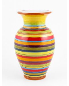 Italian vase from the Millerighe Collection handmade by D&G Design in Deruta