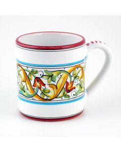 Primizia Italian mug handmade by Fima in Deruta
