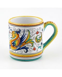 Raffaellesco Italian mug handmade by Fima in Deruta
