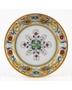 Raffaellesco Italian charger plate handmade by Fima in Deruta