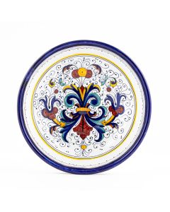 Ricco Deruta Blu Italian cereal bowl handmade by Fima in Deruta