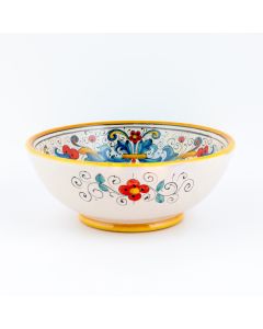 Ricco Deruta Andrilia Italian cereal bowl handmade by Ceramiche Andrilia in Deruta - main image