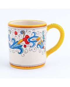 Ricco Deruta Andrilia Italian mug handmade by Ceramiche Andrilia in Deruta