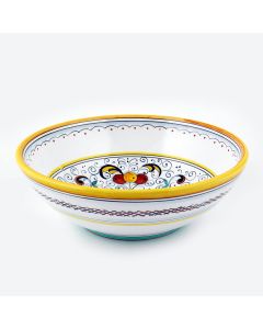Ricco Deruta Classico Italian pasta & soup bowl handmade by Fima in Deruta
