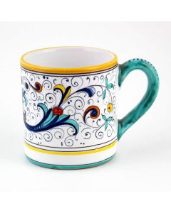 Ricco Deruta Classico Italian mug handmade by Fima in Deruta