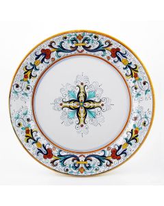 Ricco Deruta Classico Italian charger plate handmade by Fima in Deruta