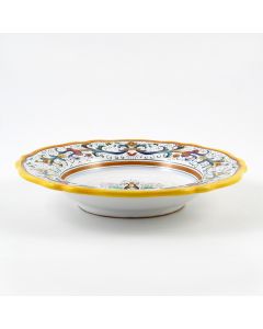 Ricco Deruta Classico Italian pasta & soup plate handmade by Fima in Deruta