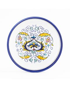 Rinascimento Italian cereal bowl handmade by Fima in Deruta