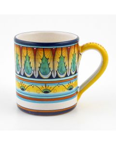 Vario F1 Italian mug handmade by Fima in Deruta