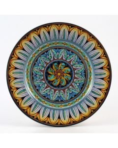 Vario F2 Italian charger plate handmade by Fima in Deruta