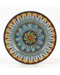 Vario F2 Italian salad & dessert plate handmade by Fima in Deruta