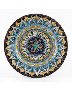 Vario F3 Italian charger plate handmade by Fima in Deruta