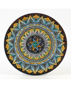 Vario F3 Italian salad & dessert plate handmade by Fima in Deruta