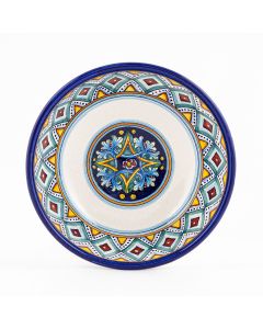 Vario F4 Italian cereal bowl handmade by Fima in Deruta