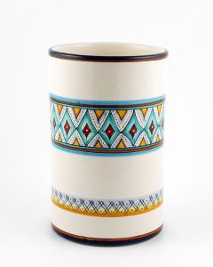 Vario F4 Italian utensil holder handmade by Fima in Deruta